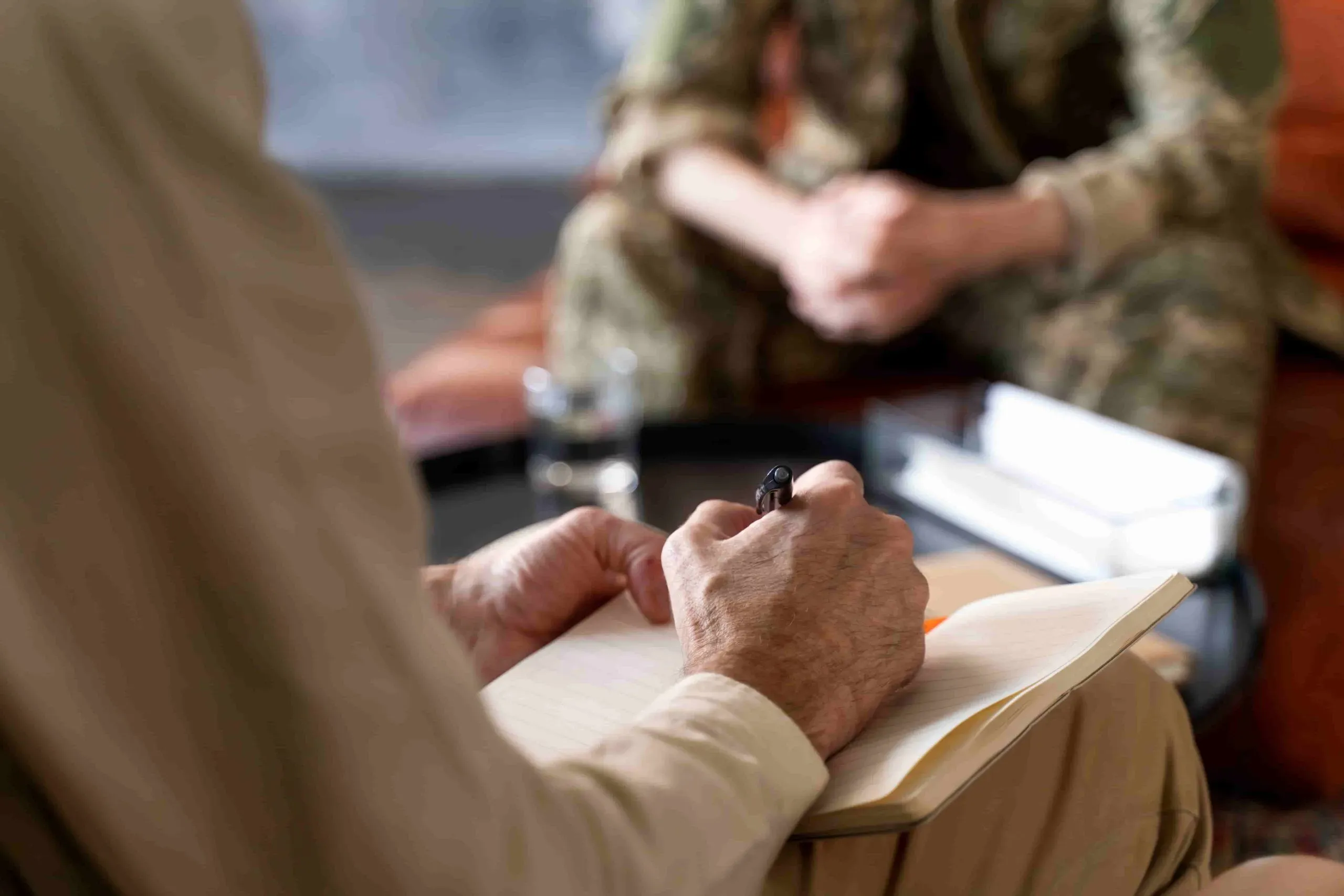 Veteran receiving DVA household support services